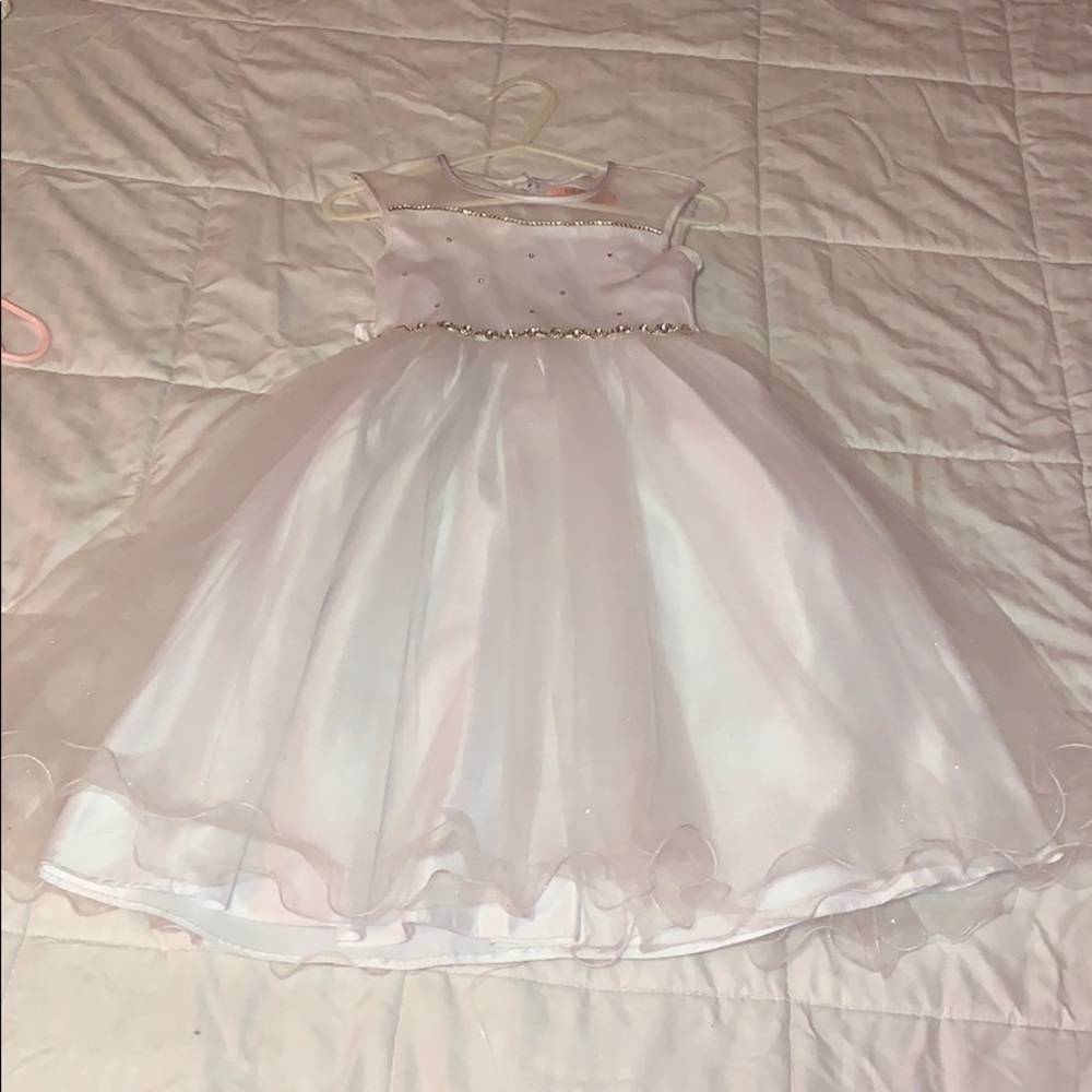 White elegant dress